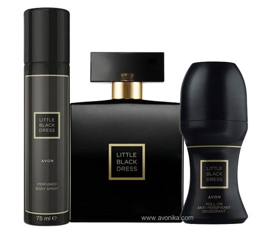 AVON Little Black Dress lot de 3 produits - AVONIKA