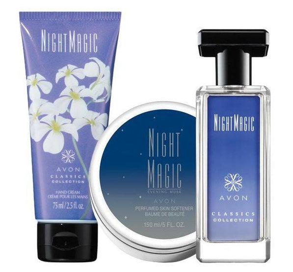 Trio Parfum Avon Night Magic