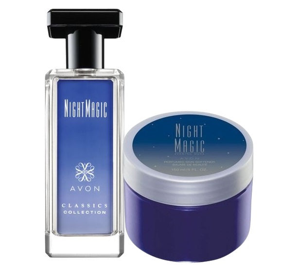 Parfum AVON Night Magic + crème parfum