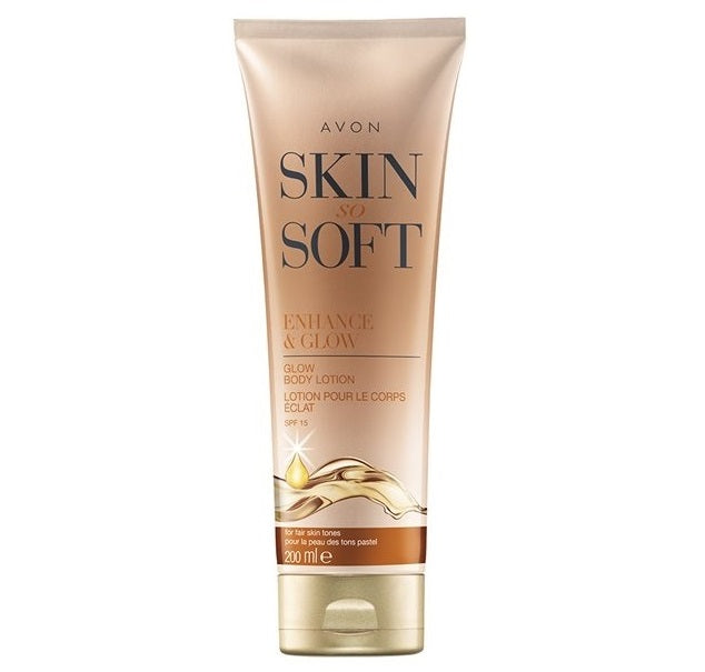 AVON Skin so Soft Enhance & Glow lotion teintée