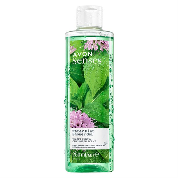 Gel douche AVON senses Water Mint