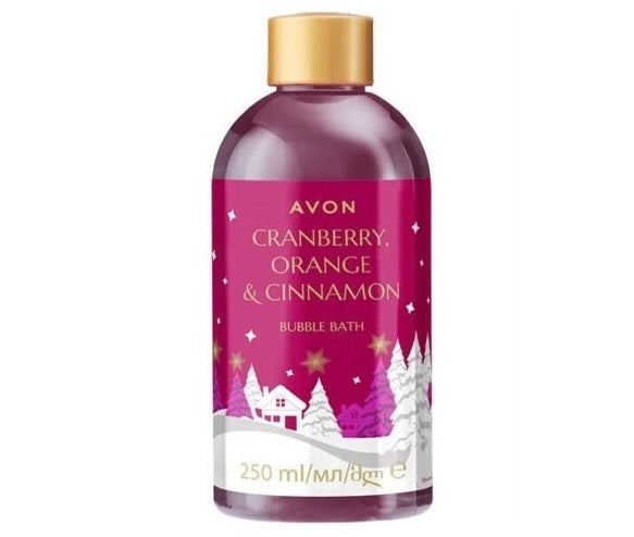 Bain moussant AVON canneberge et orang