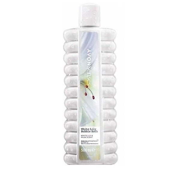 Bain moussant AVON senteur de lys blanc 500 ml - AVONIKA