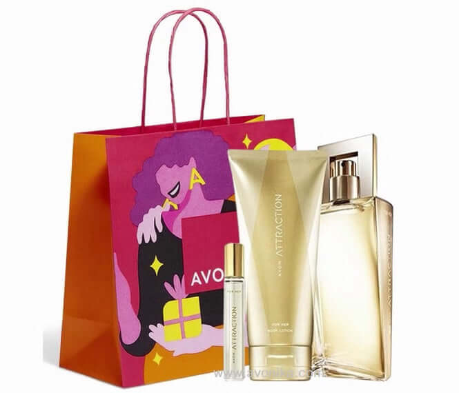 AVON Attraction coffret cadeau pour femme - AVONIKA
