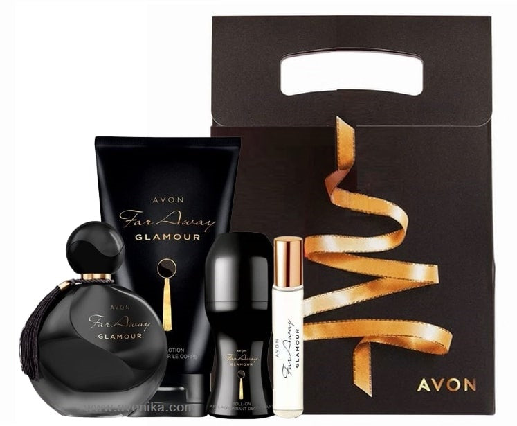 AVON Far Away Glamour lot de 4 produits - AVONIKA