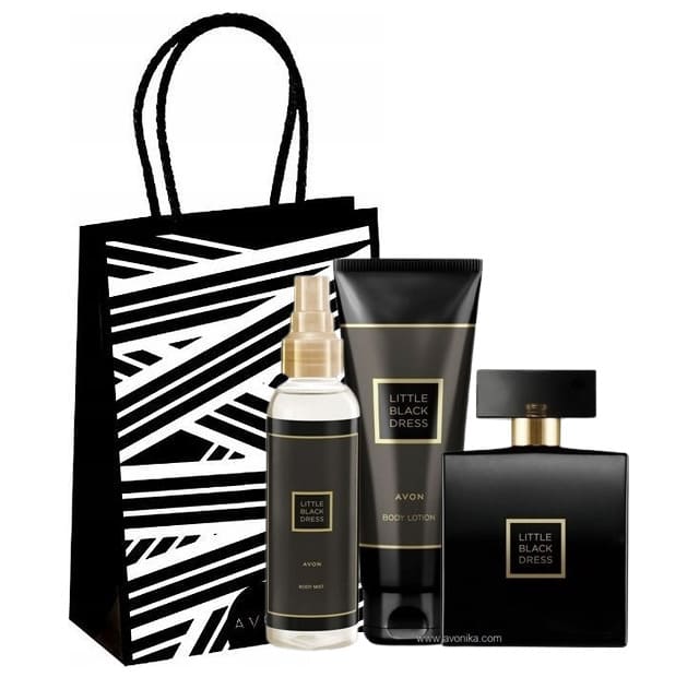 Lot cadeau AVON Little Black Dress 3 produits