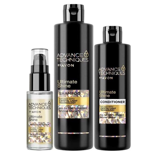 Set Avon Advance Techniques Ultimate Shine