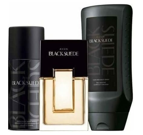 AVON Black Suede Set 3 produits