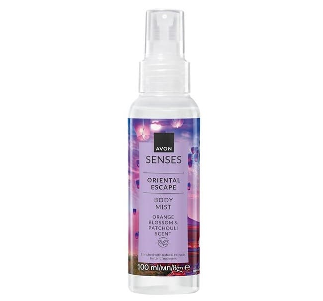 AVON Senses spray corporel Oriental Escape