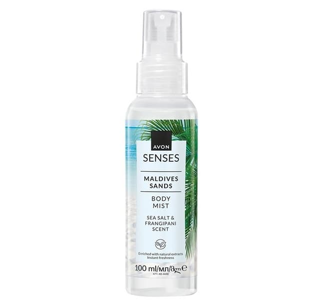 AVON Senses spray corporel Maldives Sands