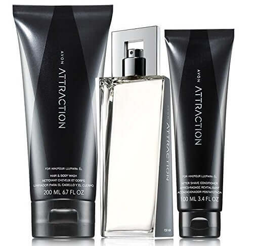 AVON Attraction Set de 3 produits  pour homme