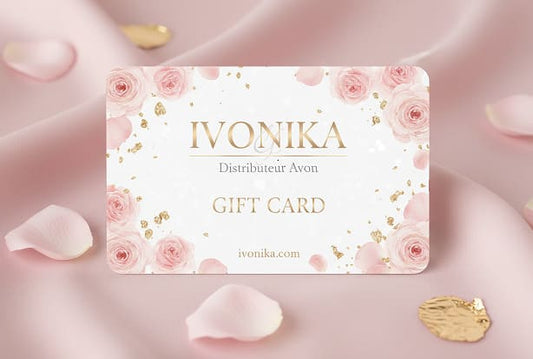 Carte cadeau boutique Avon IVONIKA