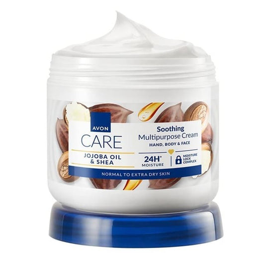Crème AVON Care Multi-Usages à l'Huile de Jojoba et Beurre de Karité