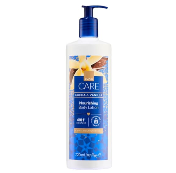 Lait corporel AVON Care Cacao & Vanille XXL 720 ml