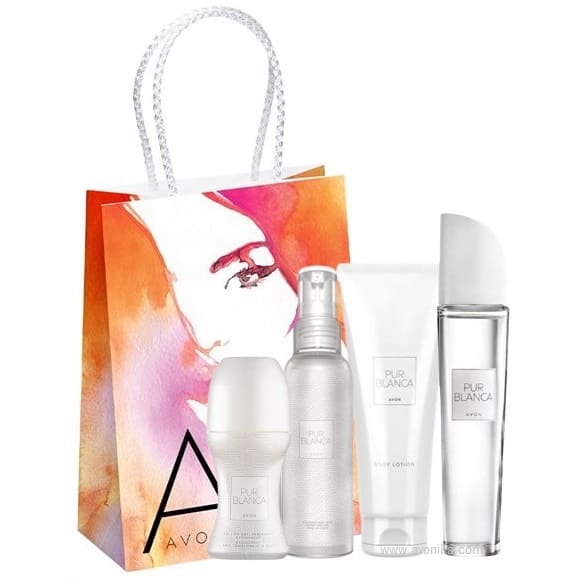 Parfum AVON Pur Blanca coffret cadeau 