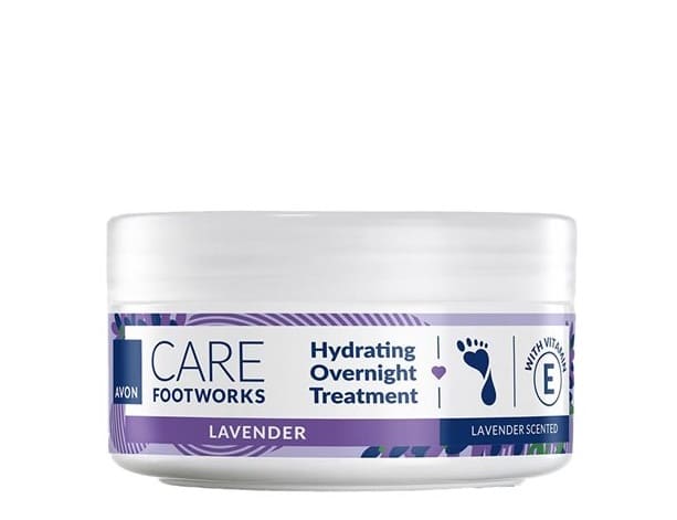 AVON Foot Work traitement de nuit à la lavande
