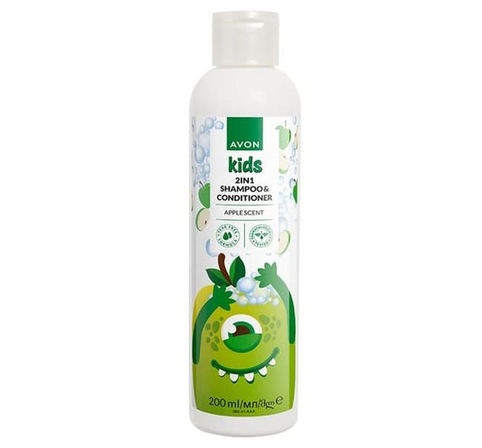 AVON Naturals Kids 2 in 1 Amazing Apfel Shampoo