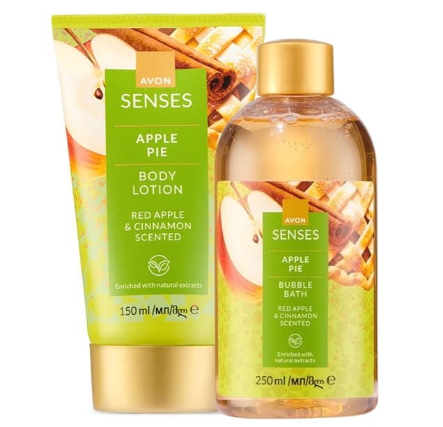 Coffret Avon Senses Tarte aux Pommes Cannelle