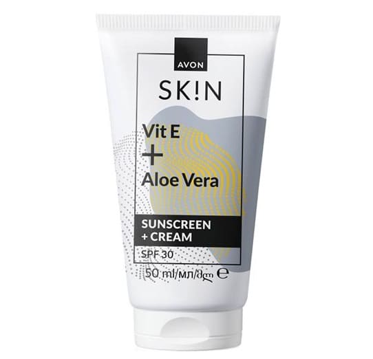 Crème solaire visage Avon SK!N Vitamine E & Aloe Vera