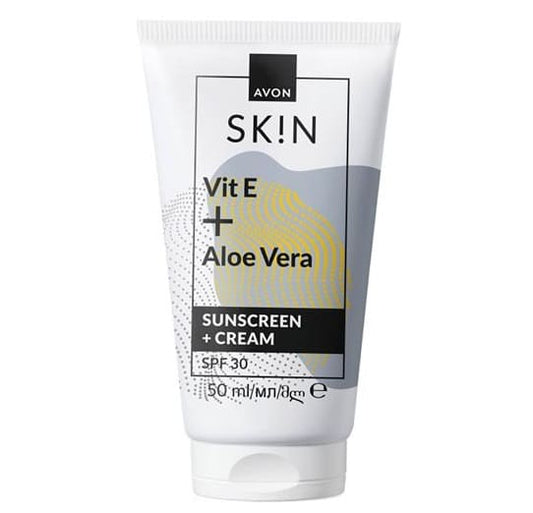Crème solaire visage Avon SK!N Vitamine E & Aloe Vera
