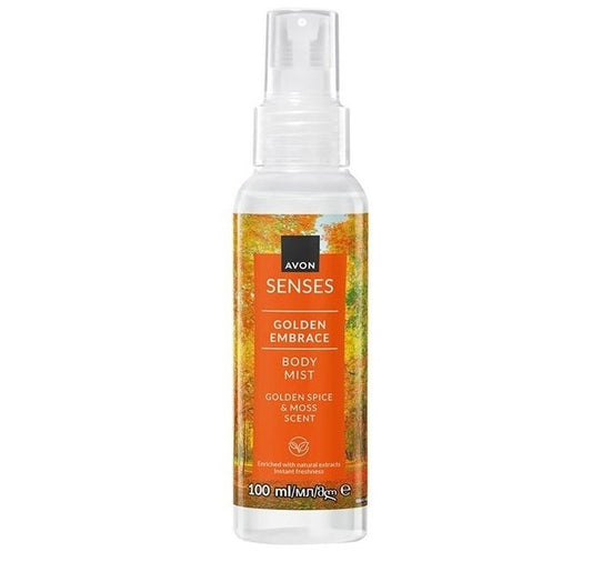 AVON Senses body spray Golden Embrace