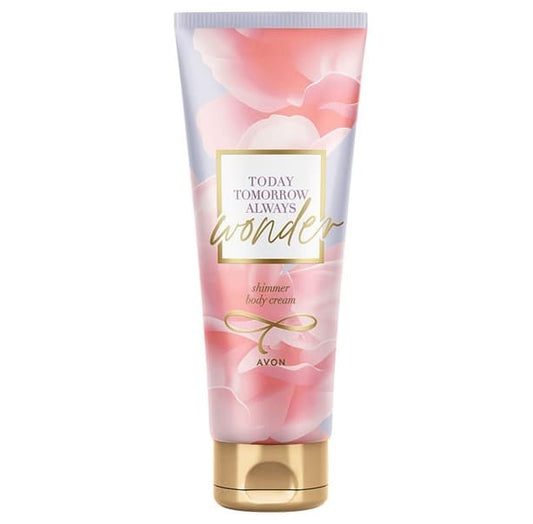 Crème corporelle scintillante Avon Wonder
