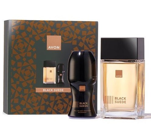 Coffret cadeau AVON Black Suede 2 produits