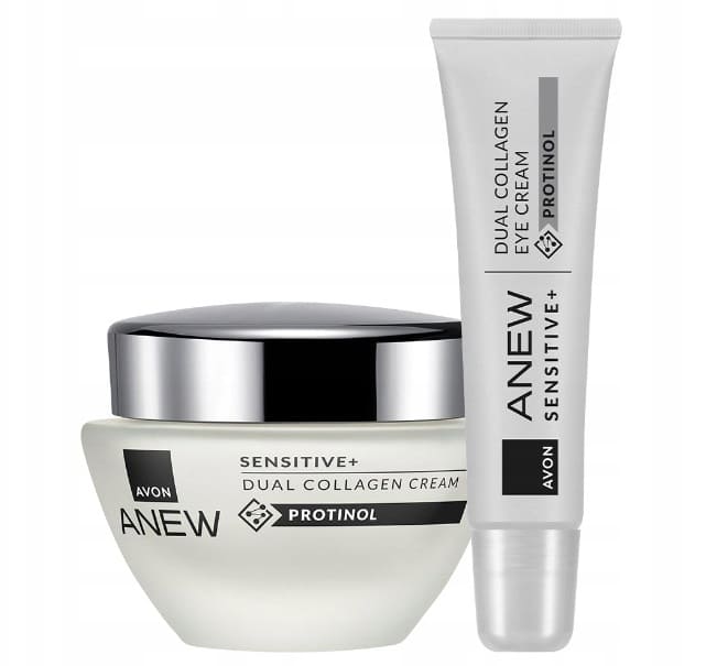 Duo Soins Peaux Sensibles Anti-Âge Avon Anew Sensitive