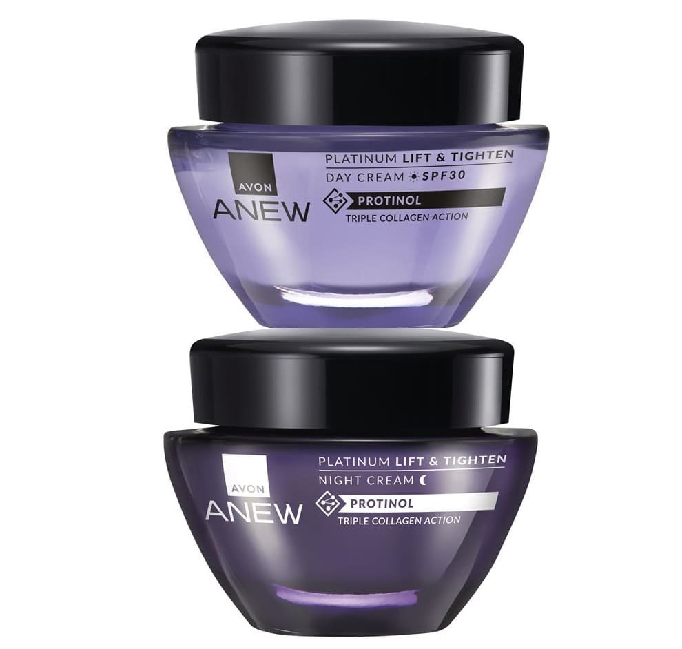 Creme de jour & nuit Avon Anew Platinum