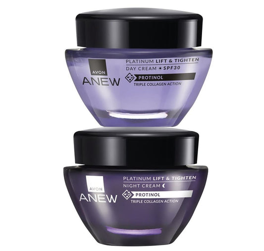 Creme de jour & nuit Avon Anew Platinum