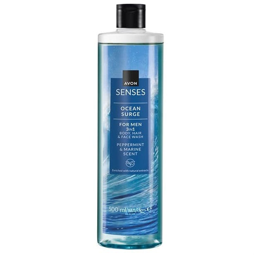 AVON Senses Ocean Surge shampoo & gel douche