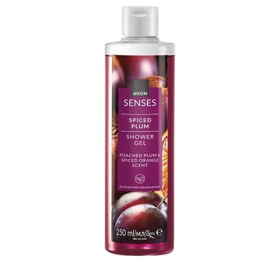 AVON Senses gel douche Spiced Plum