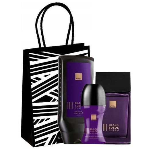 Parfum Set AVON Black Suede Charm