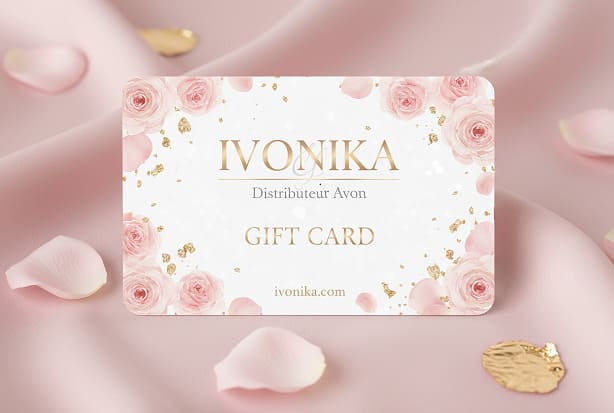 Carte cadeau Avon Ivonika