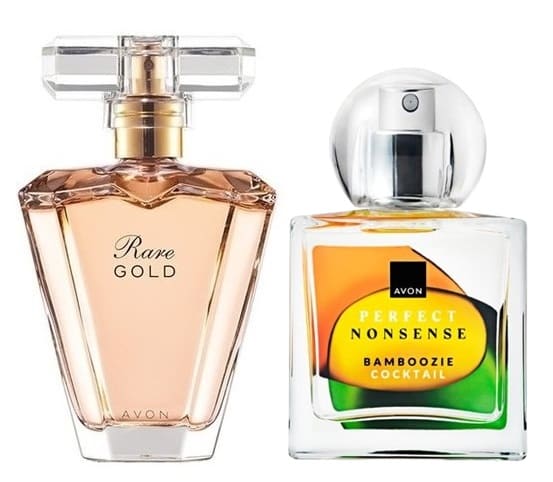 Parfum Avon Rare Gold + Perfekt Nonsense Bamboozie Cocktail