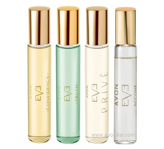 AVON EVE Collection lot de 4 eaux de parfum spray