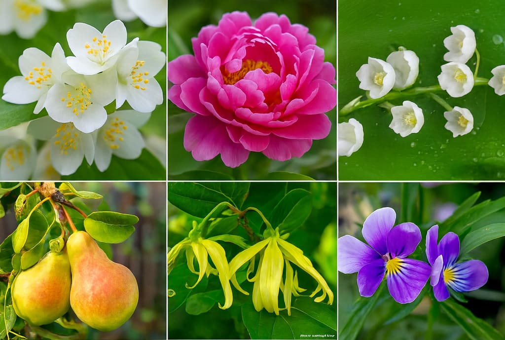 Notes olfactives de coeur