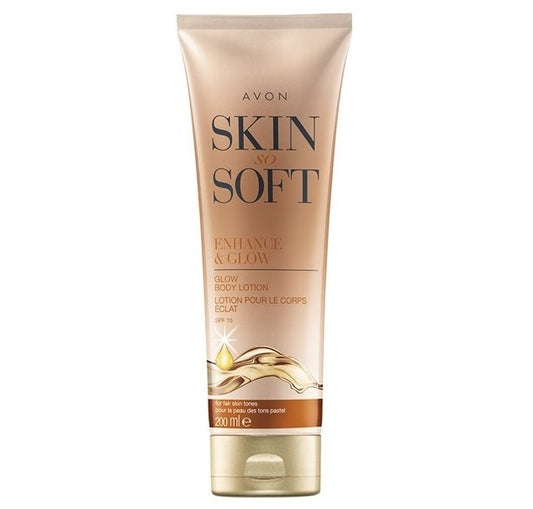 AVON Skin so Soft Enhance & Glow lotion teintée