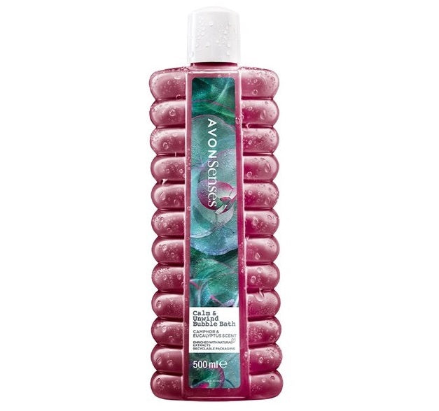 Bain moussant AVON camphre et eucalyptus 