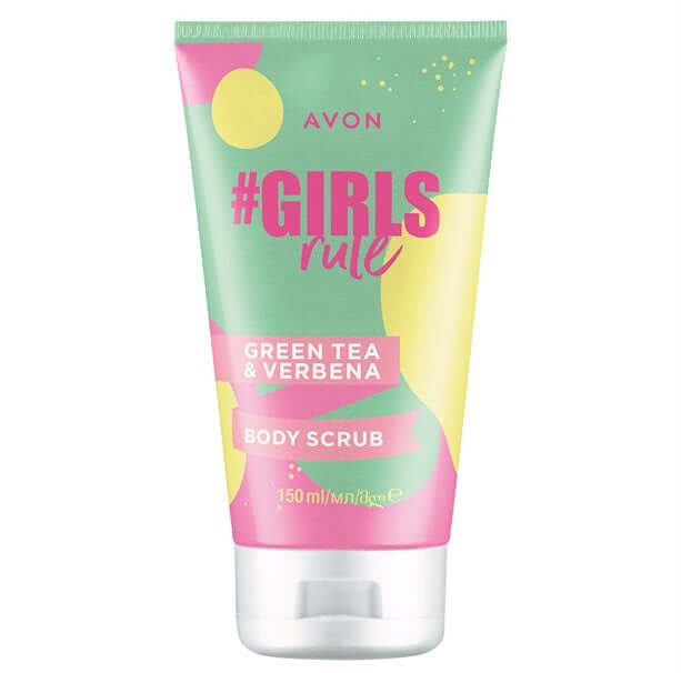 AVON #Girls rule gommage corporel thé vert & verveine