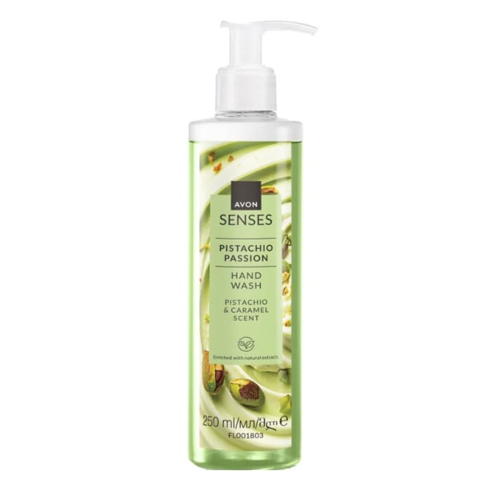 Savon liquide pour les mains Pistachio Passion Avon Senses 250 ml
