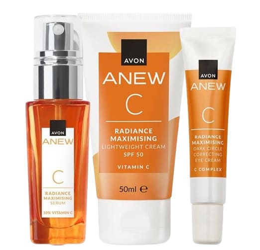 Cofffret soin pour le visage à la vitamine C Avon Anew Radiance