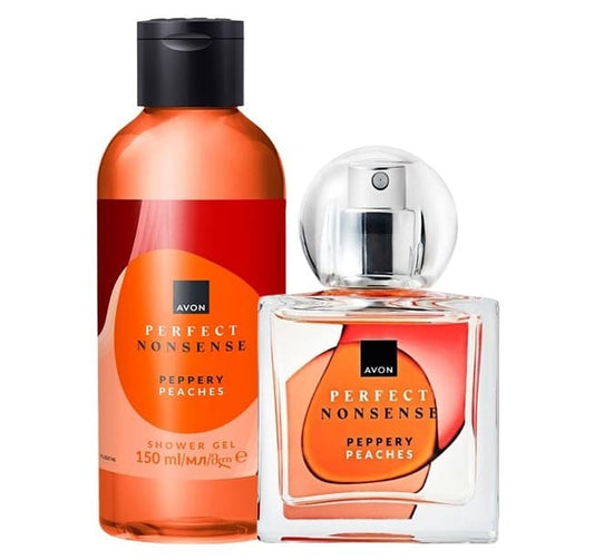 Avon Perfect Nonsense Peppery Peaches Duftset
