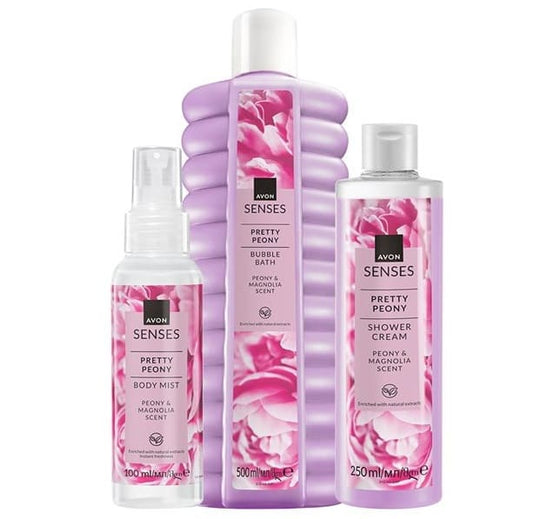 Set Avon Senses Pretty Peony