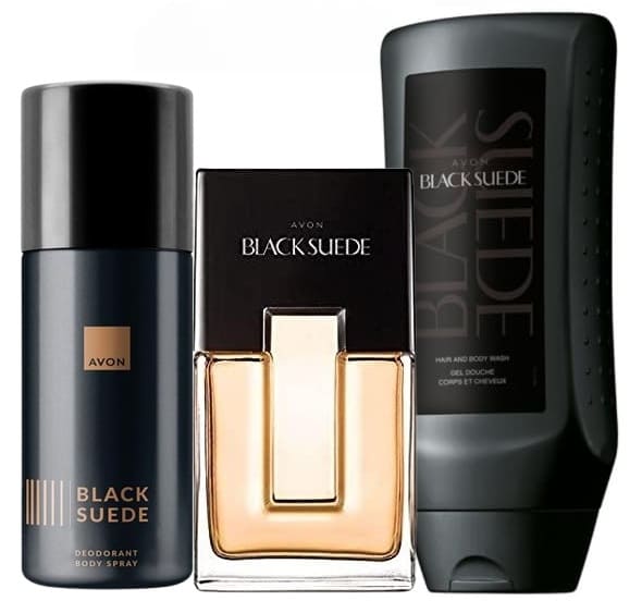 AVON Black Suede Set 3 produits