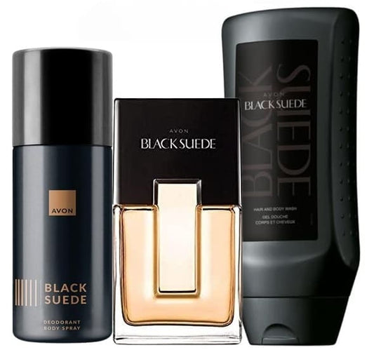AVON Black Suede Set 3 produits