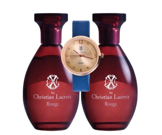 Set 2 x  Eau de Parfums Christian Lacroix Rouge 