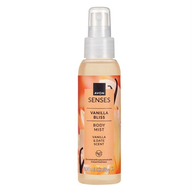 AVON Senses spray corporel Vanilla Bliss