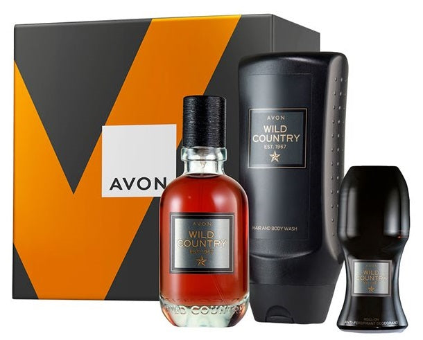 Coffret Parfum Wild Country, deodorant & gel douche