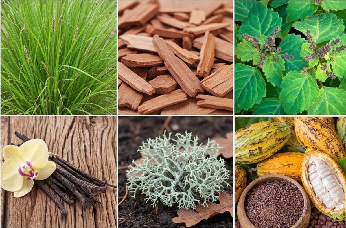 Notes olfactives de fond